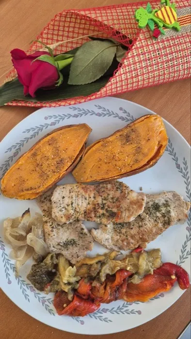 Plato de una clienta