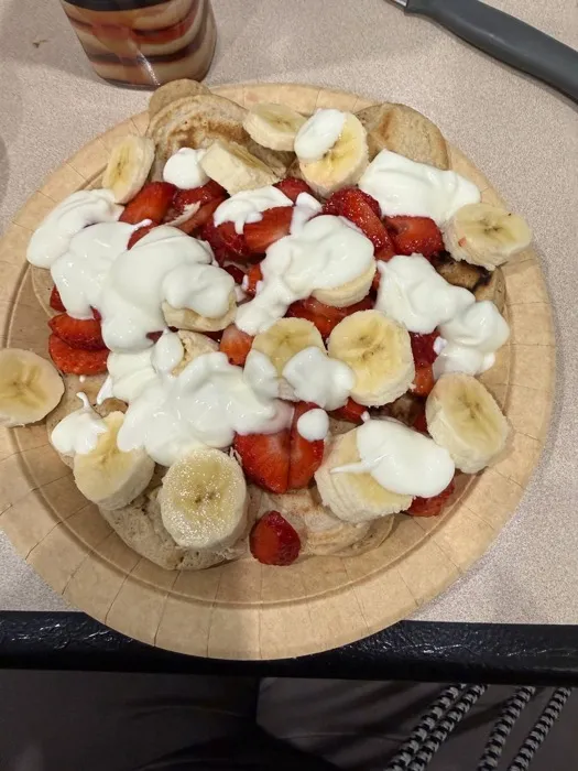 Plato de una clienta