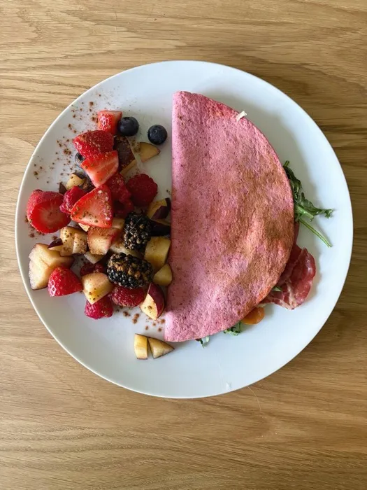 Plato de una clienta